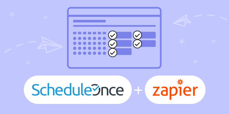 Add superpowers to your ScheduleOnce booking page with Zapier